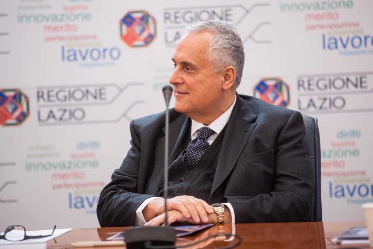 Claudio Lotito parla di Greenwood e il Napoli