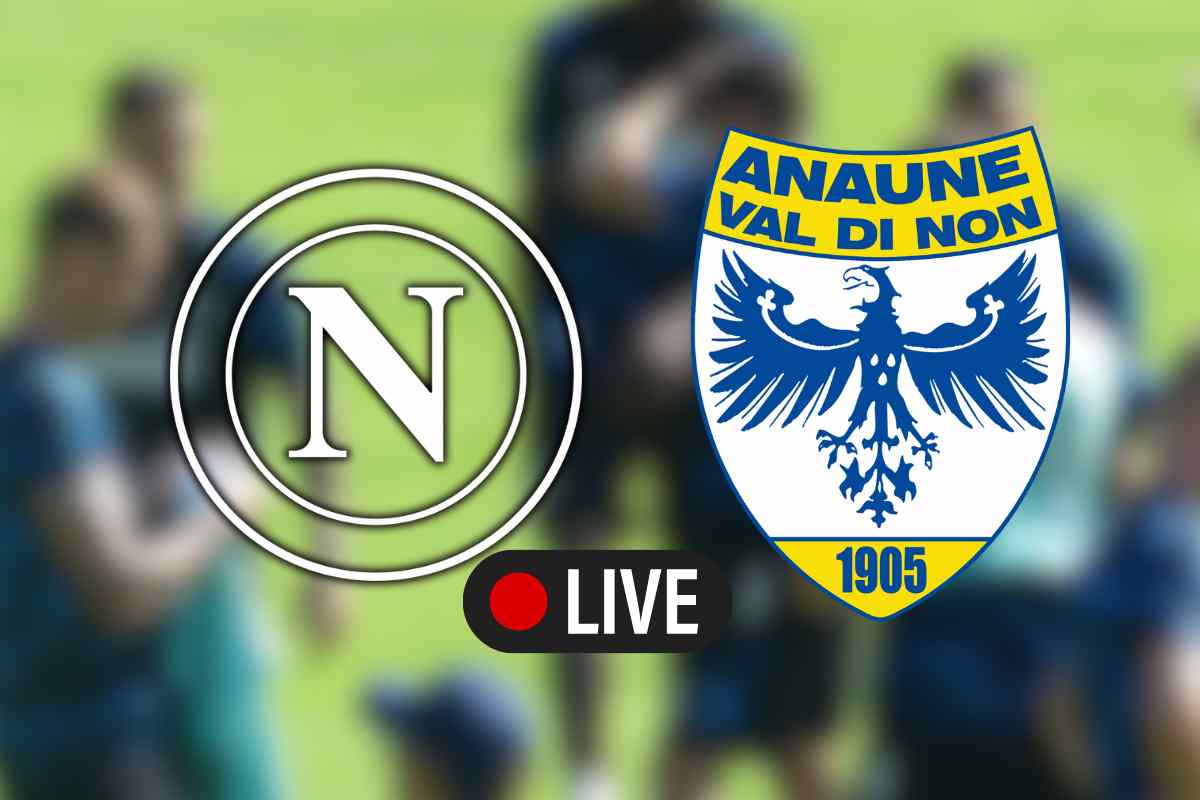 Napoli Anaune: il live del match