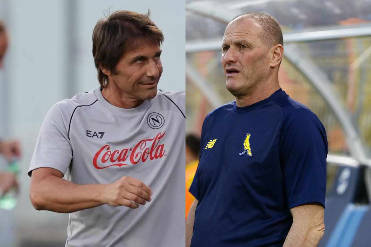 Antonio Conte e Pierpaolo Bisoli