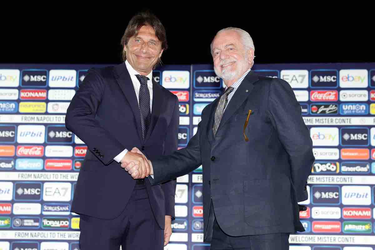 Vertice in barca tra Conte e De Laurentiis