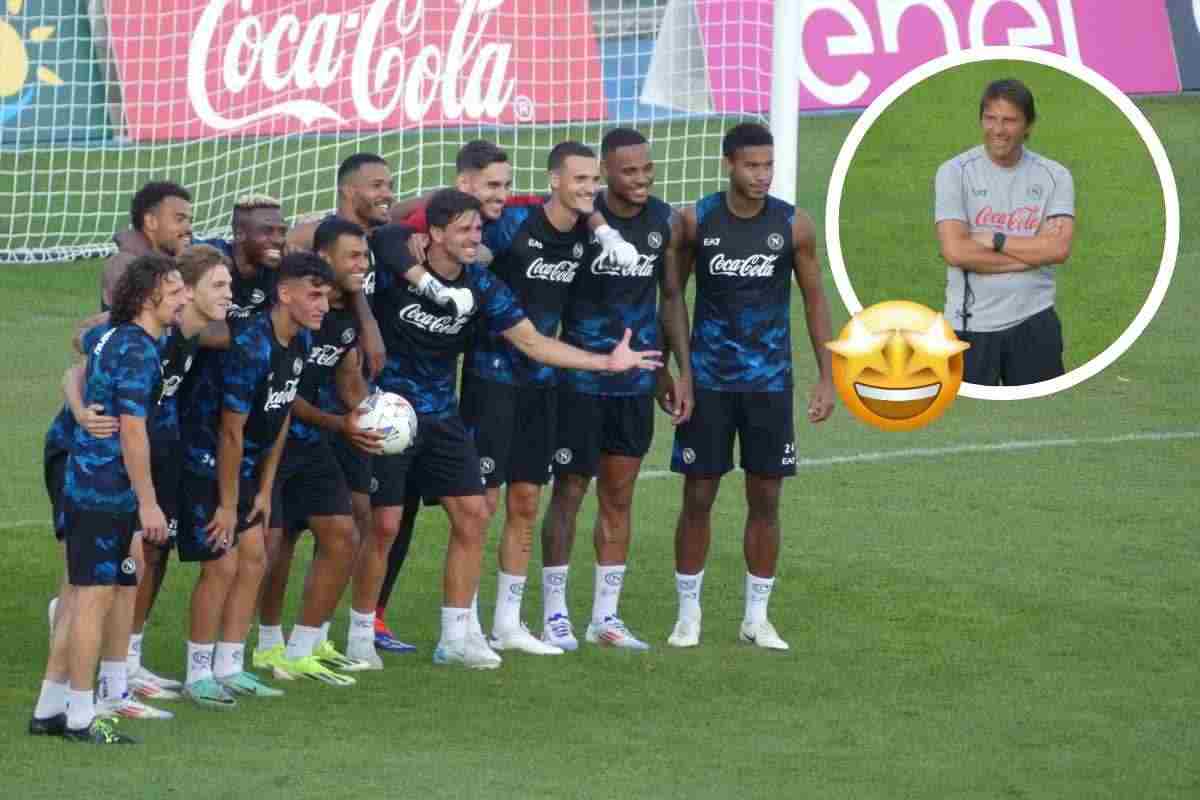 show Conte in allenamento