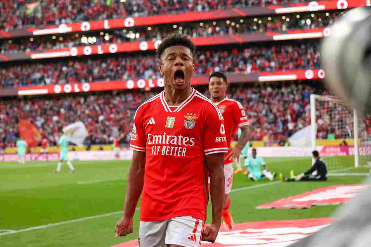 Neres vuole solo il Napoli: il Benfica ha fissato il prezzo