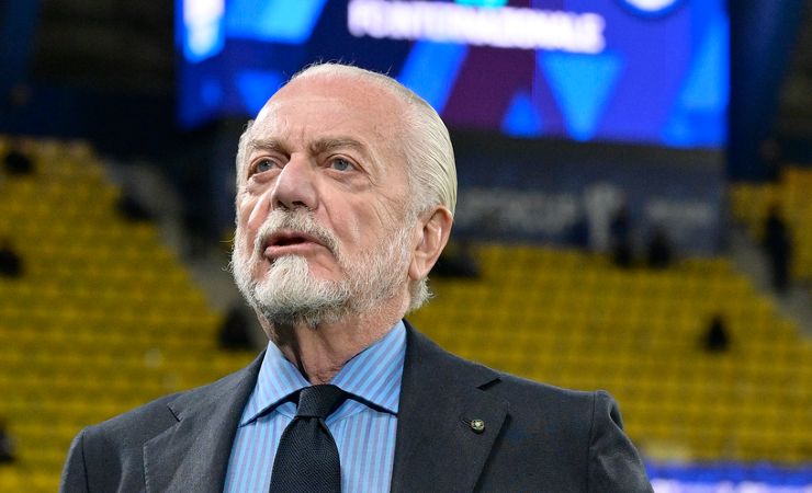 Aurelio De Laurentiis e la conversazione con Thiago Motta