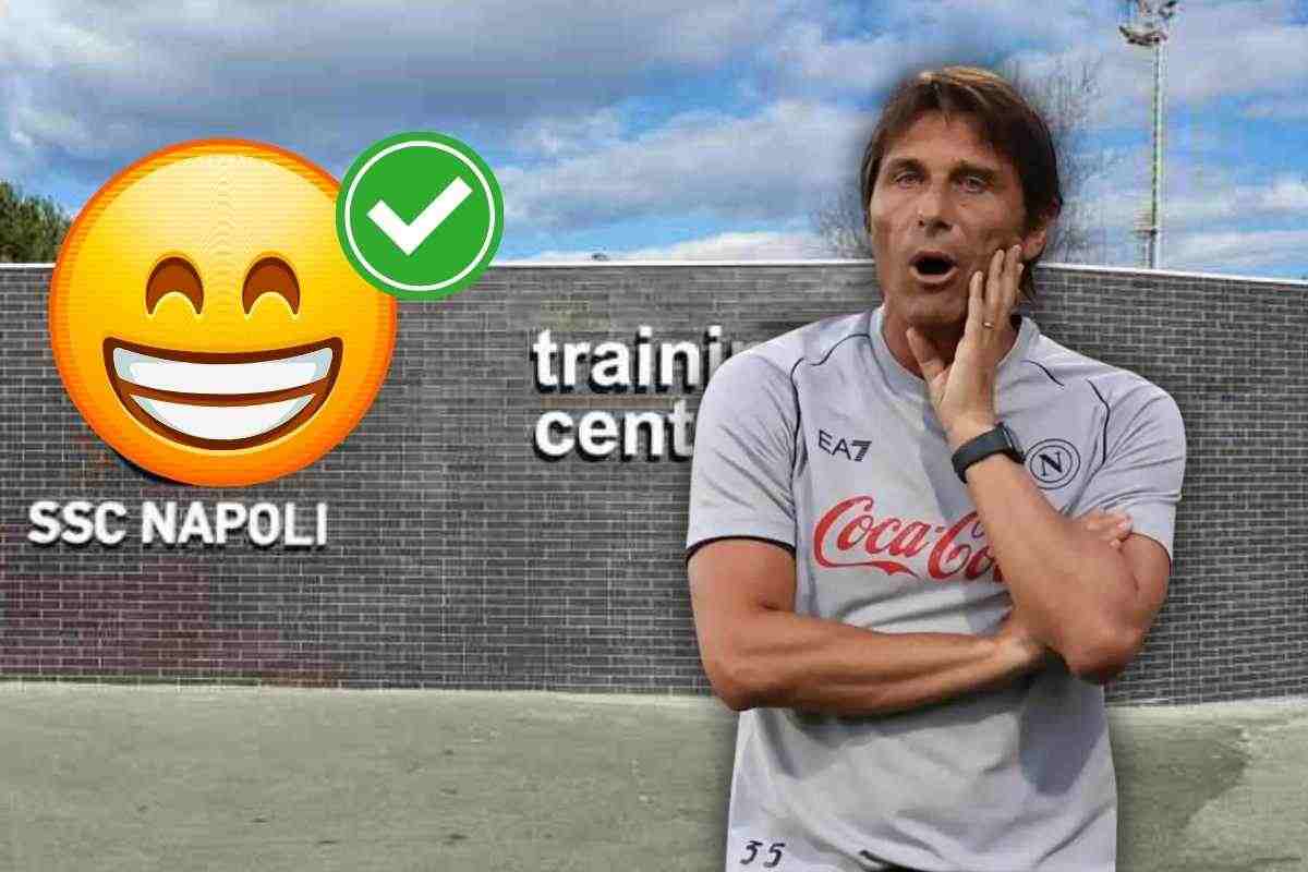 Conte può esultare, grande notizia per il Napoli: è successo oggi a Castel Volturno