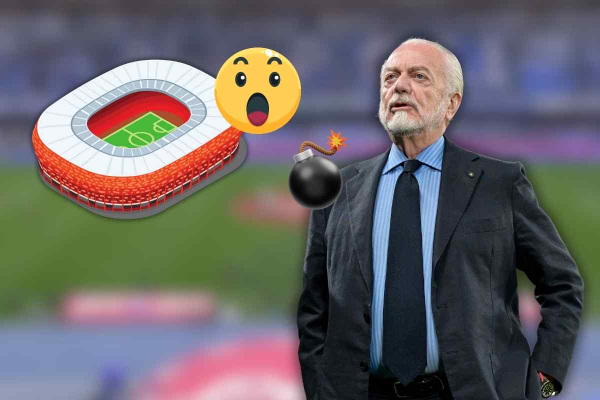 Stadio Maradona, arriva la conferma tanto attesa per il Napoli: De Laurentiis in azione