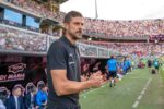 Alessio Dionisi, allenatore del Palermo, in conferenza stampa