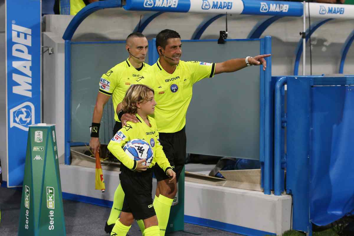 Napoli-Monza sarà arbitrata da Manganiello 