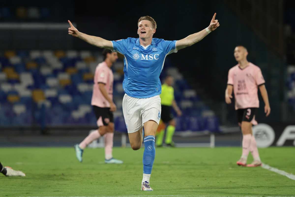 McTominay Napoli Palermo 