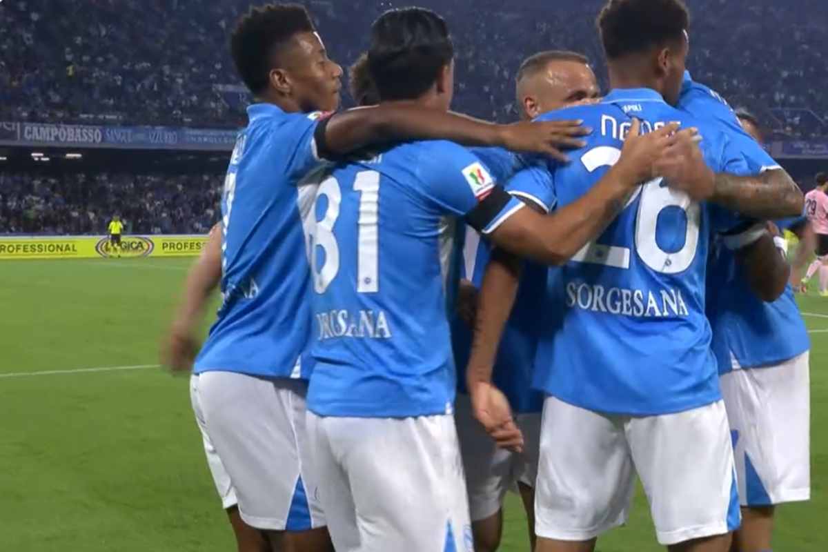 La diretta di Napoli-Palermo di Coppa Italia