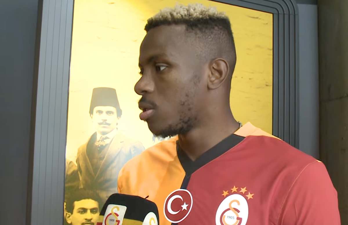 Le prime parole di Osimhen al Galatasaray