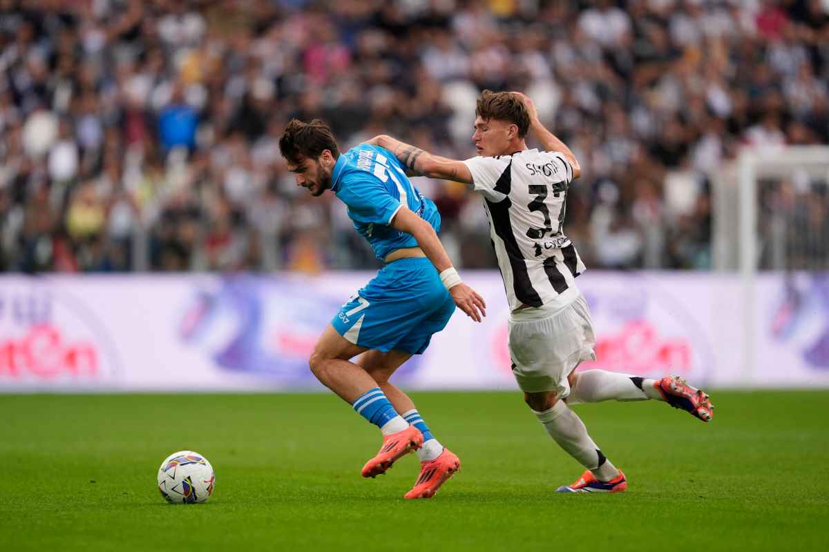 Juve-Napoli, la reazione di Kvara