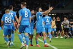 Napoli-Monza, gli azzurri in vetta alla classifica