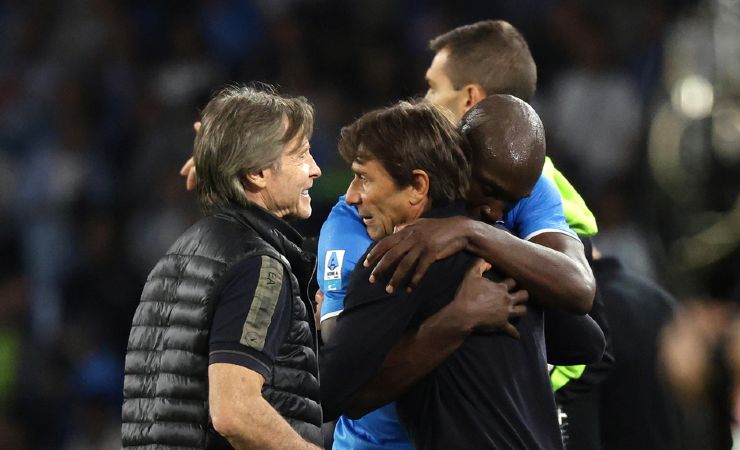 Conte, Oriali e Lukaku