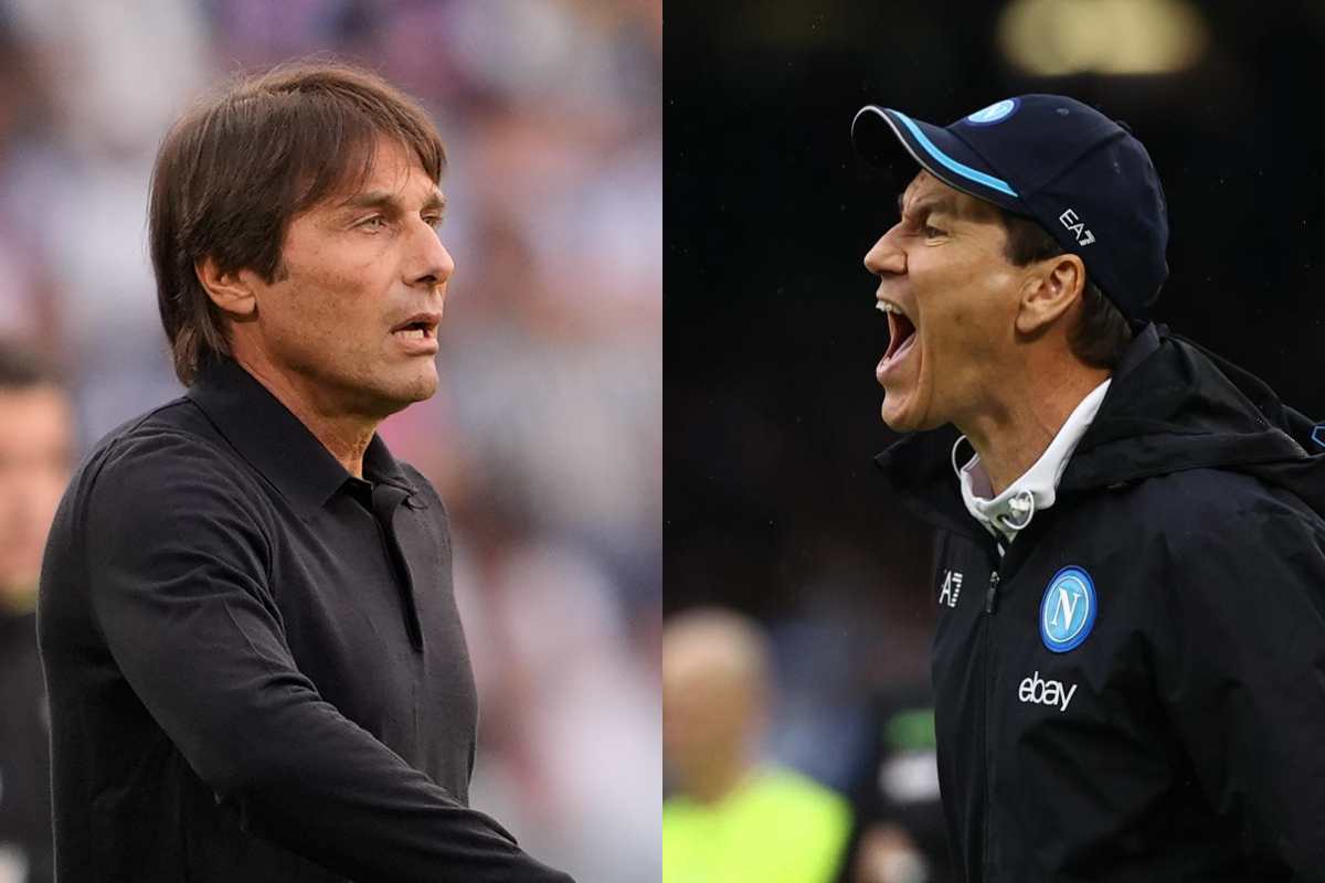 Antonio Conte e Rudi Garcia