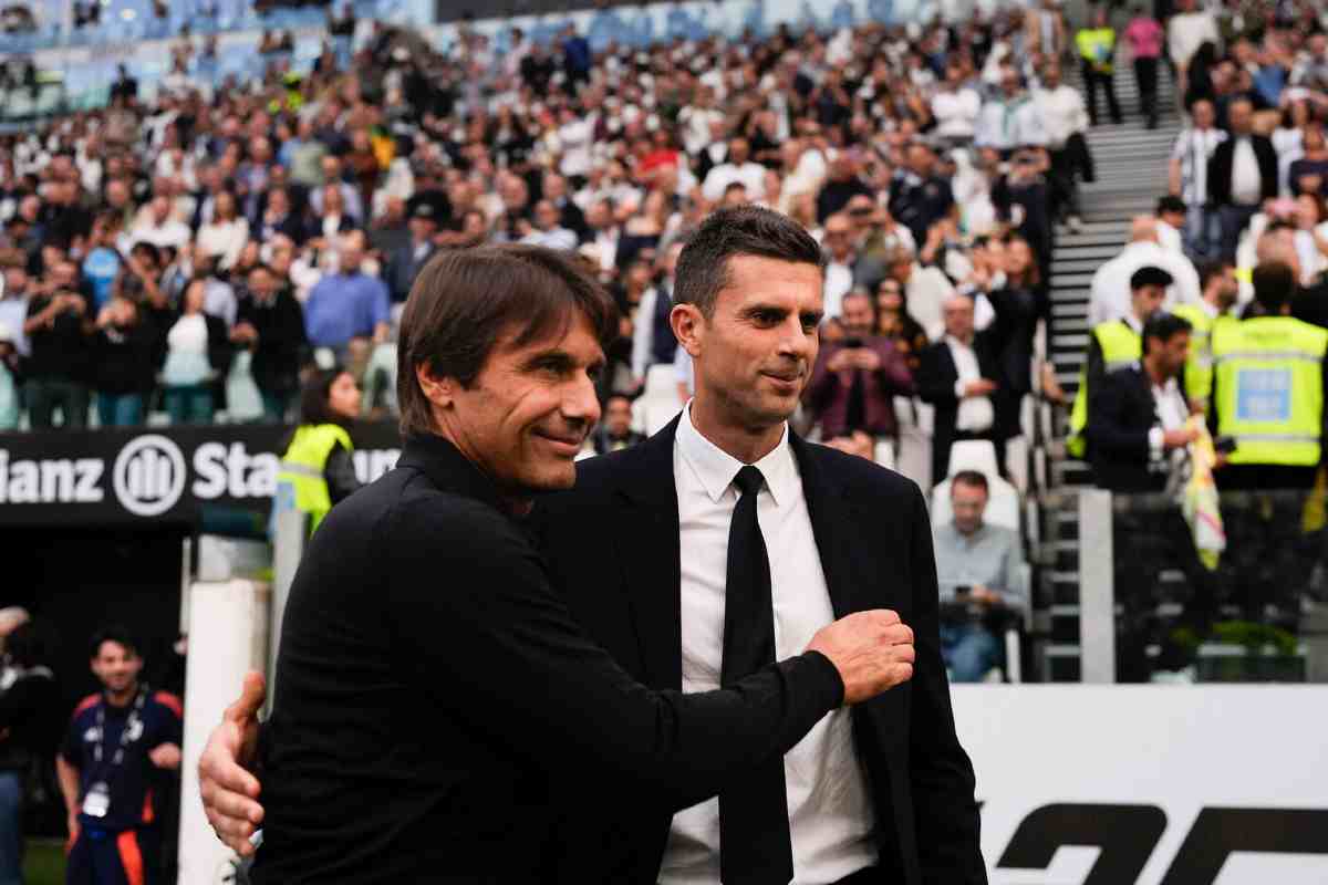 Conte e Thiago Motta