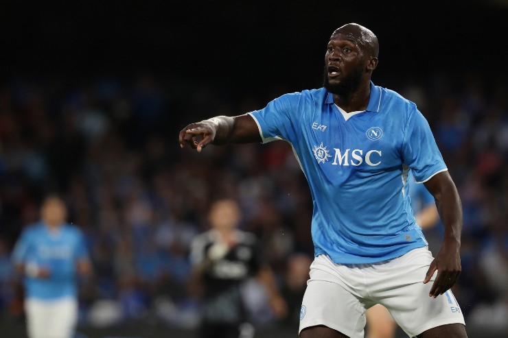 Romelu Lukaku, attaccante del Napoli