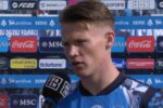 Napoli-Lecce, le parole di McTominay