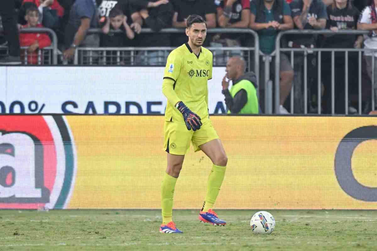 Verso Napoli-Lecce, la decisione di Antonio Conte su un cambio di formazione: gioca Meret