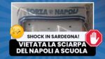 Sciarpa del Napoli in Sardegna