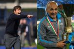 Conte Spalletti a confronto: il dato sulla classifica all'ottava giornata