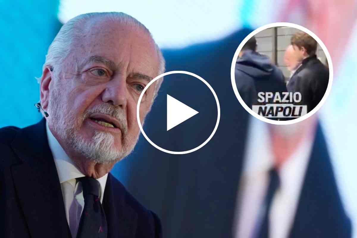 De Laurentiis a Roma per la sfida tra Italia e Belgio