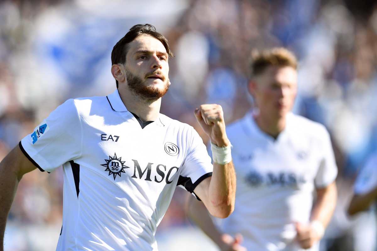 Empoli Napoli 0-1, decisivo Kvaratskhelia