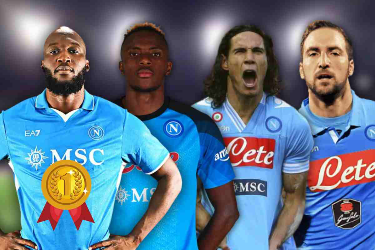 Lukaku batte Osimhen, Cavani e Higuain in una classifica speciale