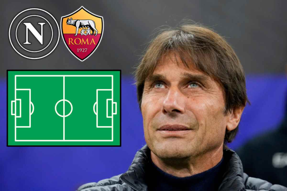 Napoli Roma, due cambi per Conte: un possibile escluso a sorpresa