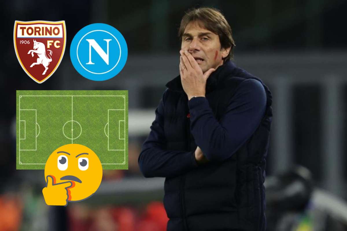 Conte probabile formazione Torino-Napoli