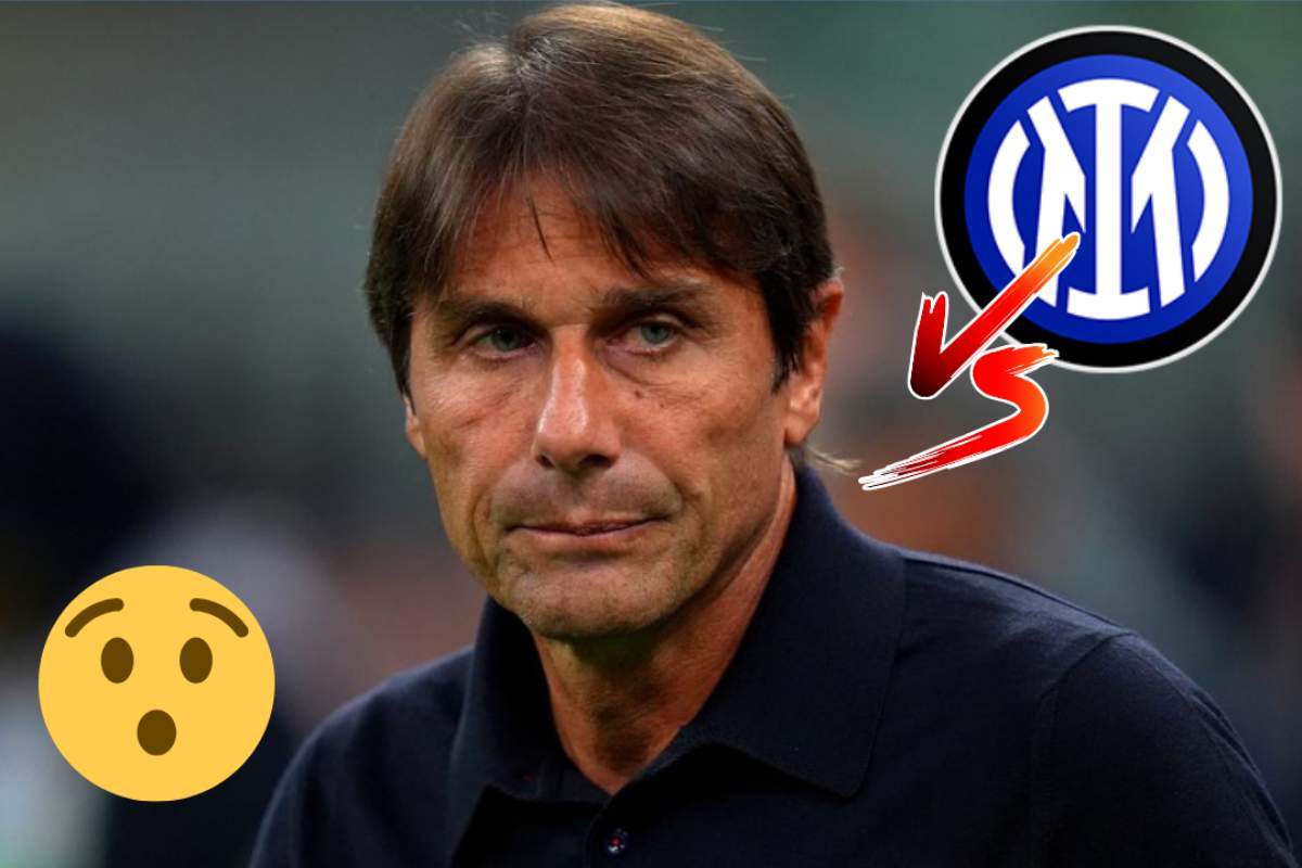 Conte pensieroso prima dell'Inter