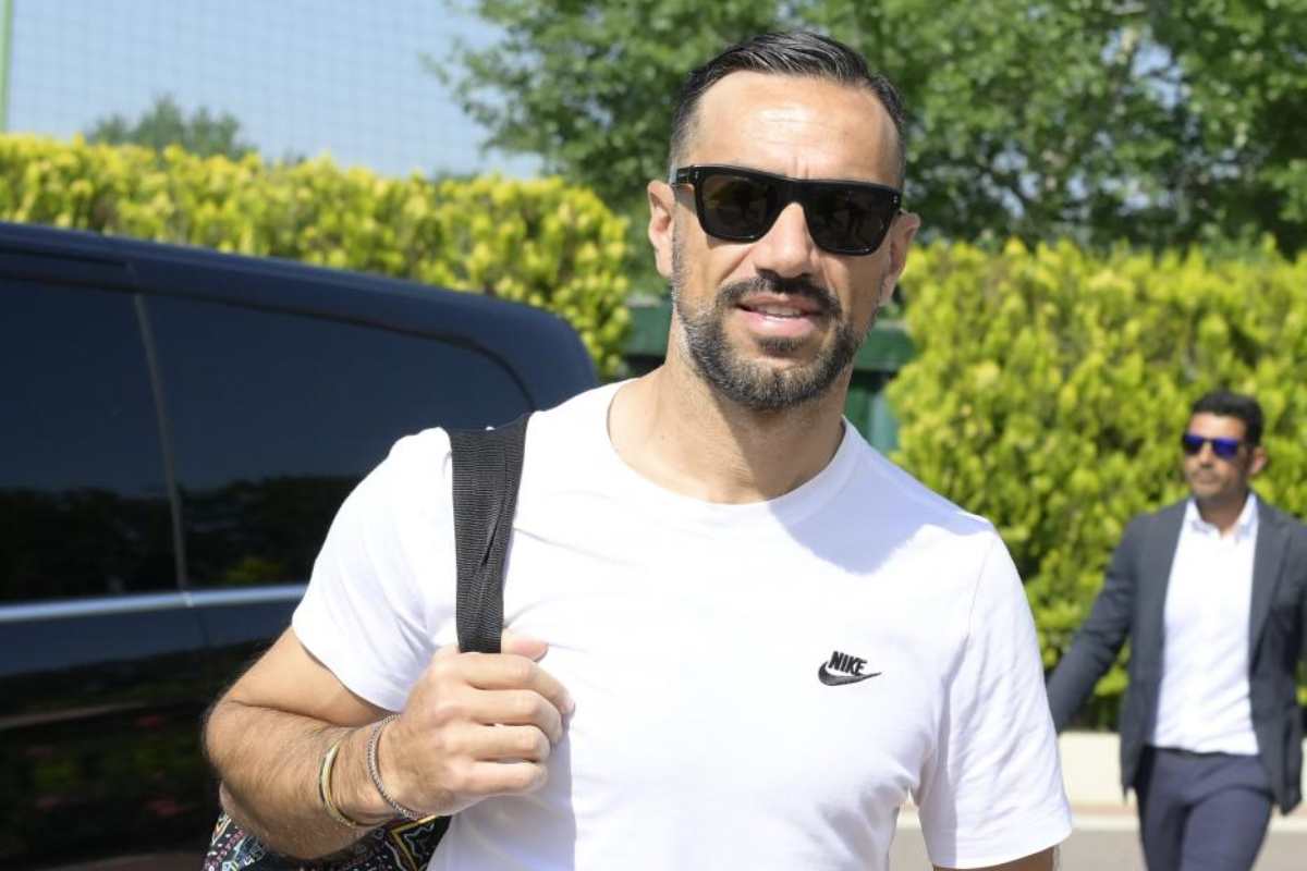 Fabio Quagliarella fuori dal campo 