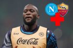 Lukaku infortunato prima di Napoli-Roma