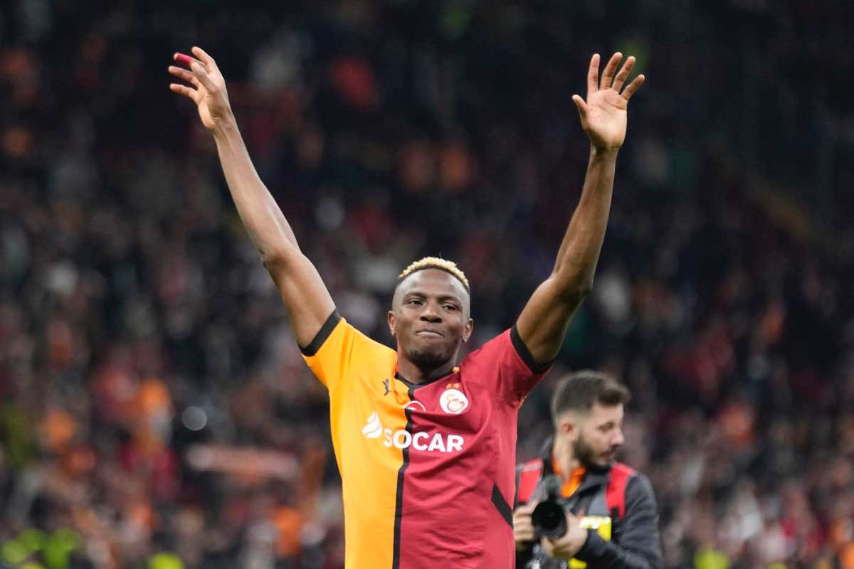 Osimhen, arriva l'annuncio da parte del tecnico del Galatasaray