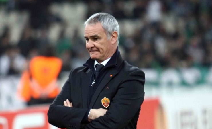 Claudio Ranieri allenatore della Roma 