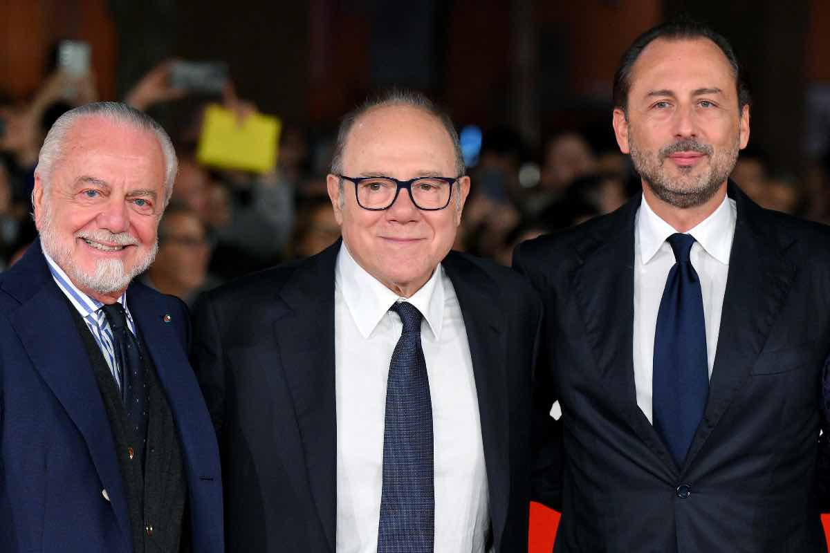 Retroscena di Carlo Verdone sul presidente Aurelio De Laurentiis