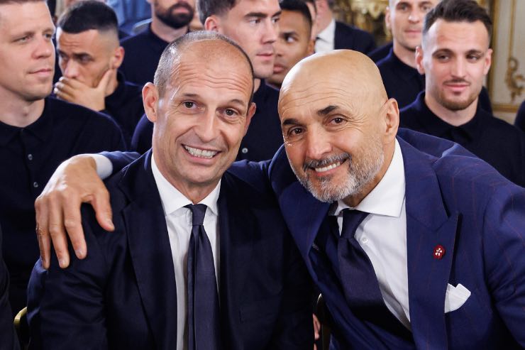 Allegri e Spalletti presenti a San Siro per Inter Napoli