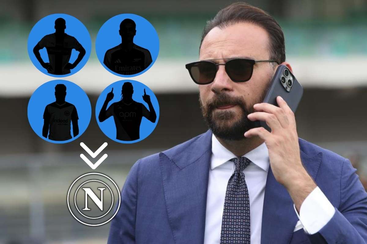 Mercato Napoli, quattro super colpi nel mirino: svelati anche i nomi