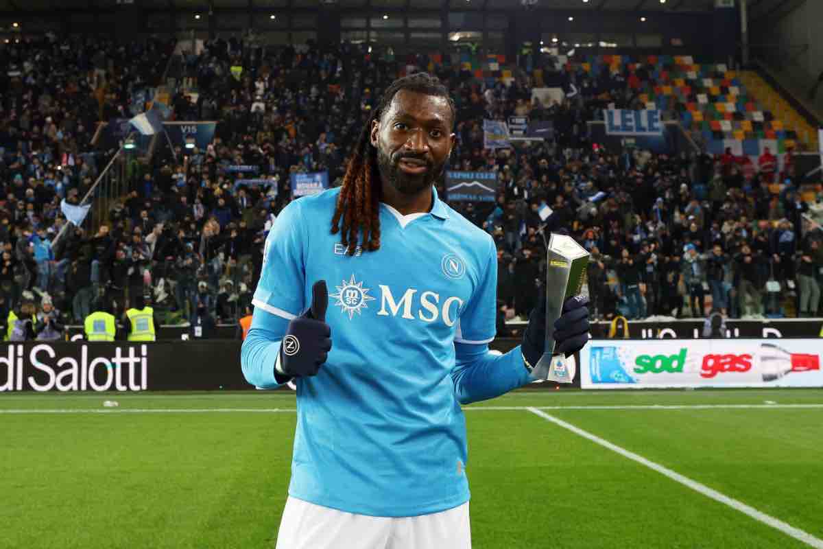 Napoli calcio ultimissime - Anguissa out dall'allenamento odierno per leggero stato influenzale