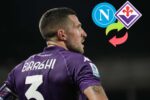 Biraghi in maglia Fiorentina