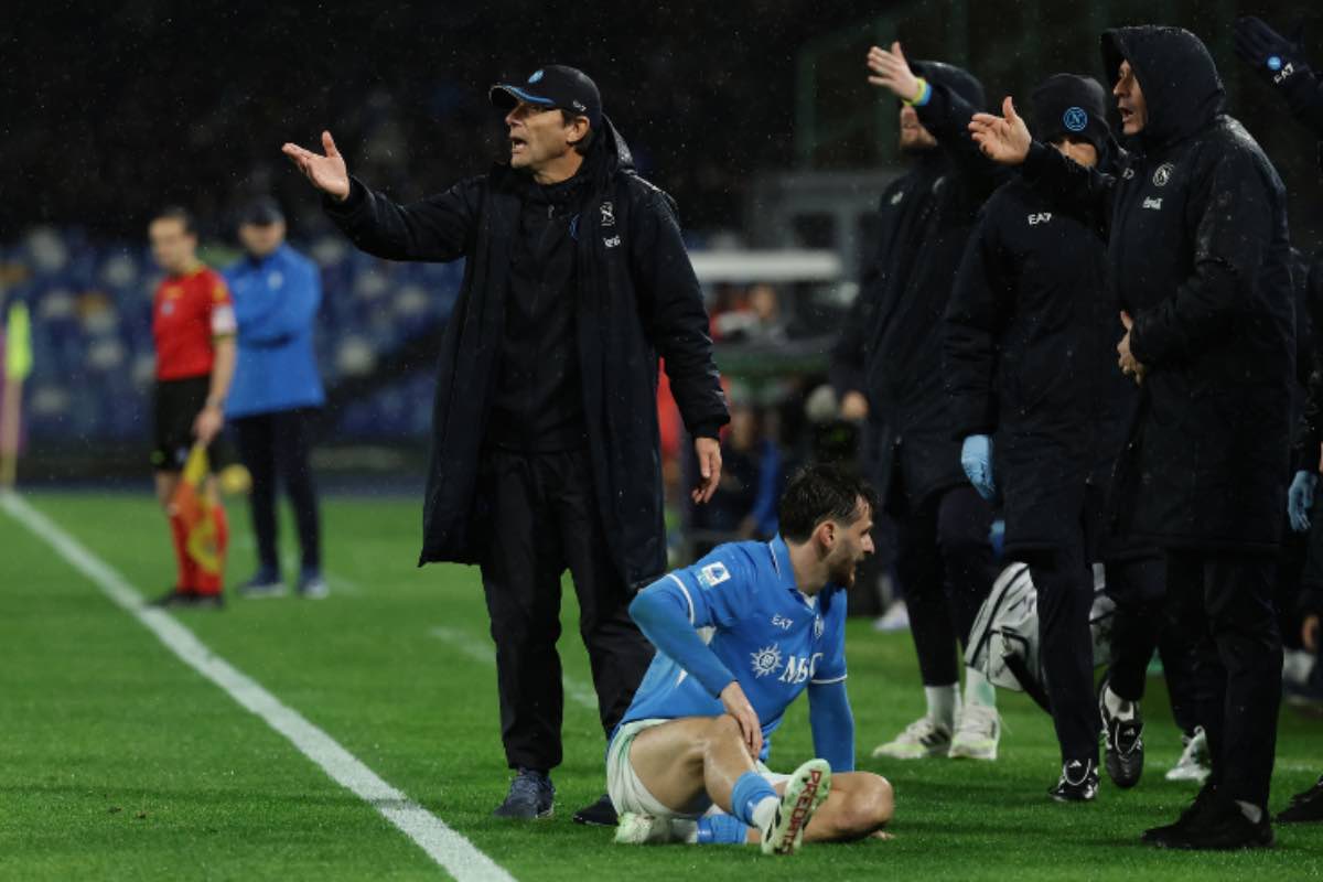 Ultime Napoli calcio, Caressa va contro il turnover di Conte e Kvara: avete sentito?