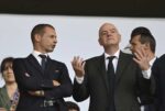 Ceferin e Infantino, presidente UEFA e FIFA