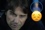 Antonio Conte triste in panchina