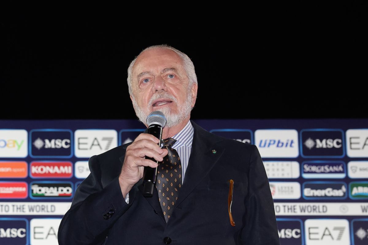 De Laurentiis, presidente del Napoli