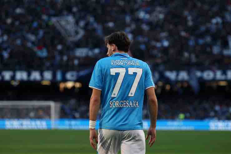 Kvara rinnova con il Napoli 