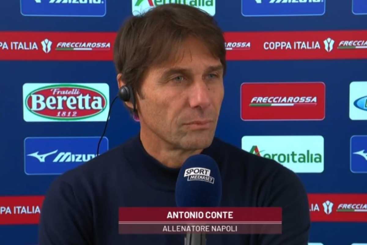 Lazio Napoli, le parole di Antonio Conte 