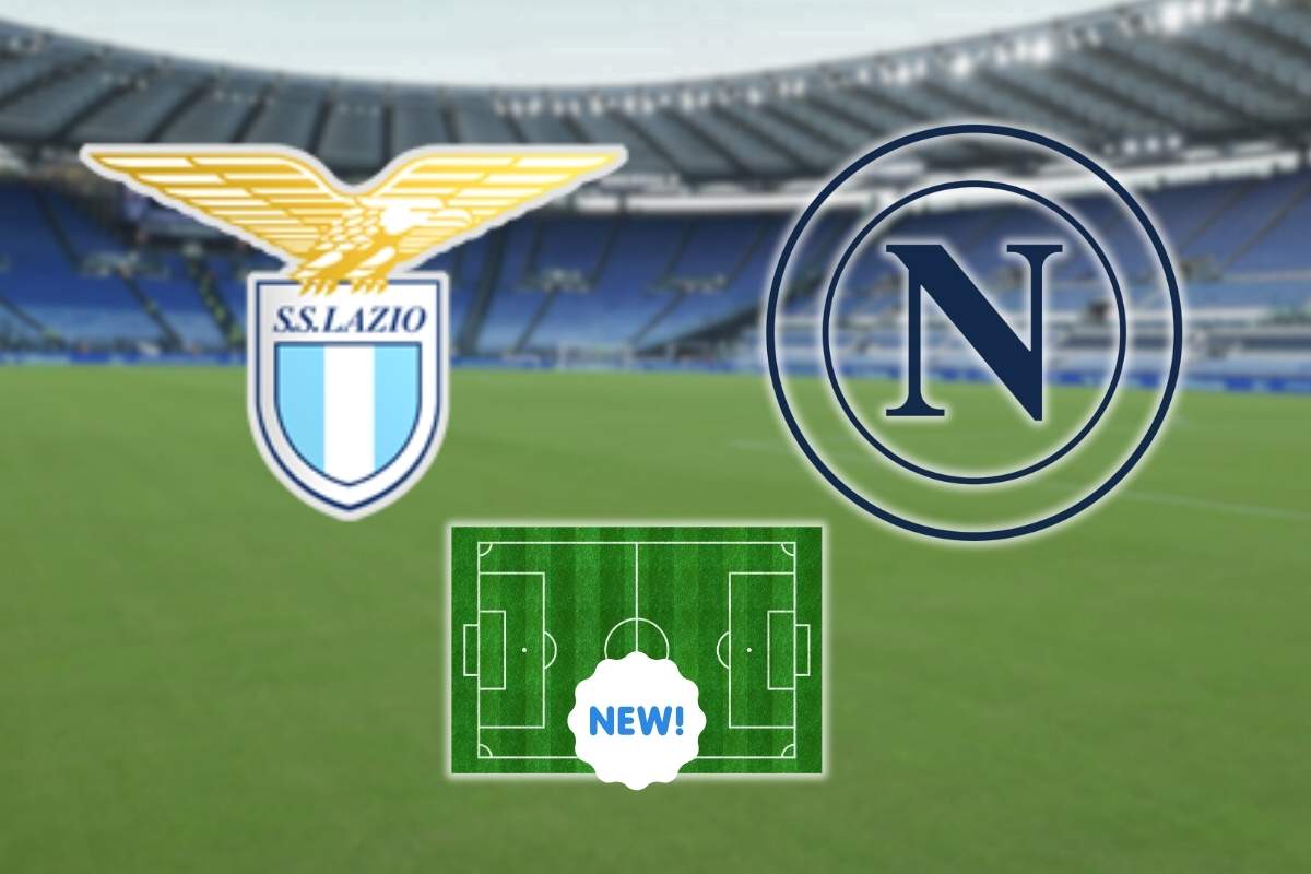 Lazio Napoli: Conte valuta il 4-2-4