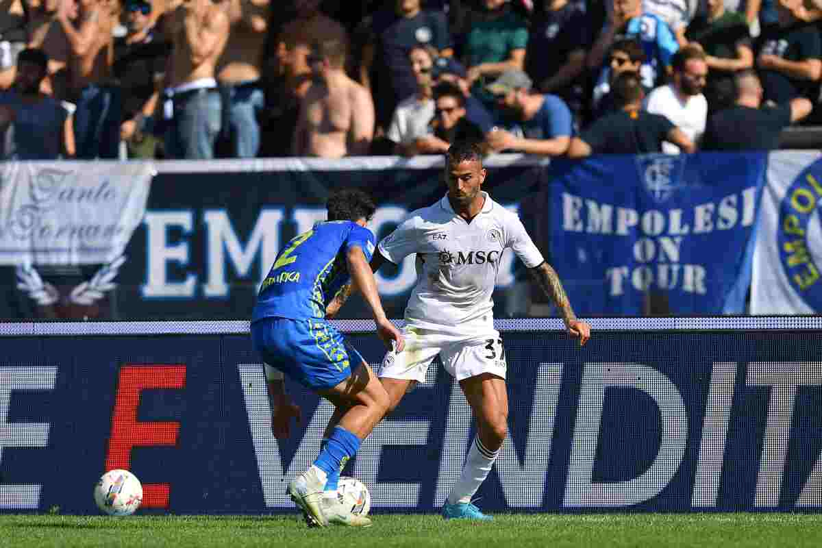 Spinazzola in partita