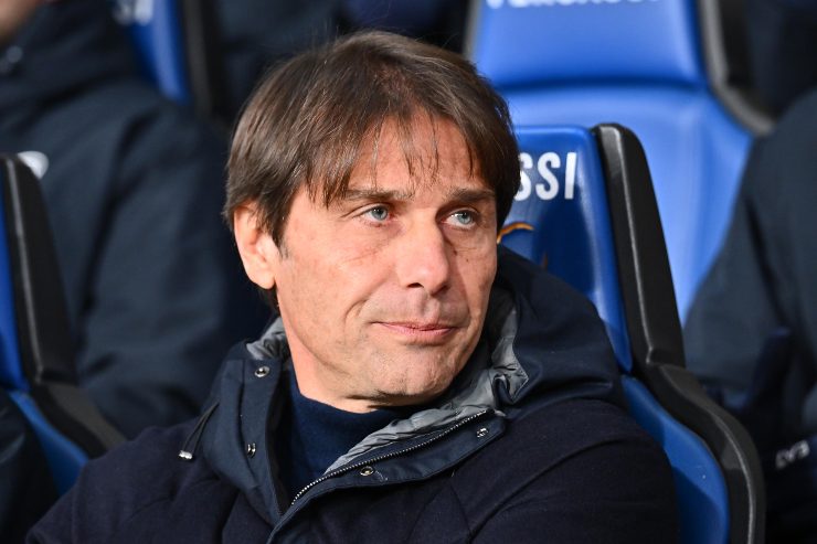 Conte in panchina 