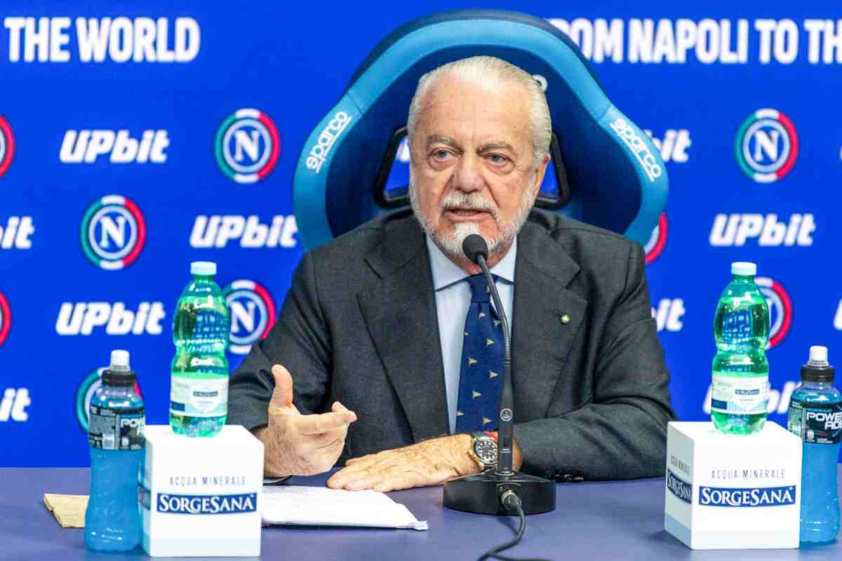 De Laurentiis in conferenza stampa