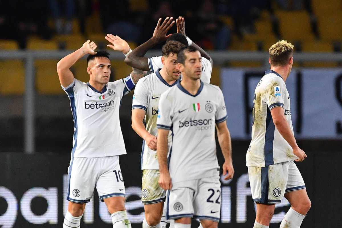 L’Inter risponde al Napoli: successo netto contro il Lecce